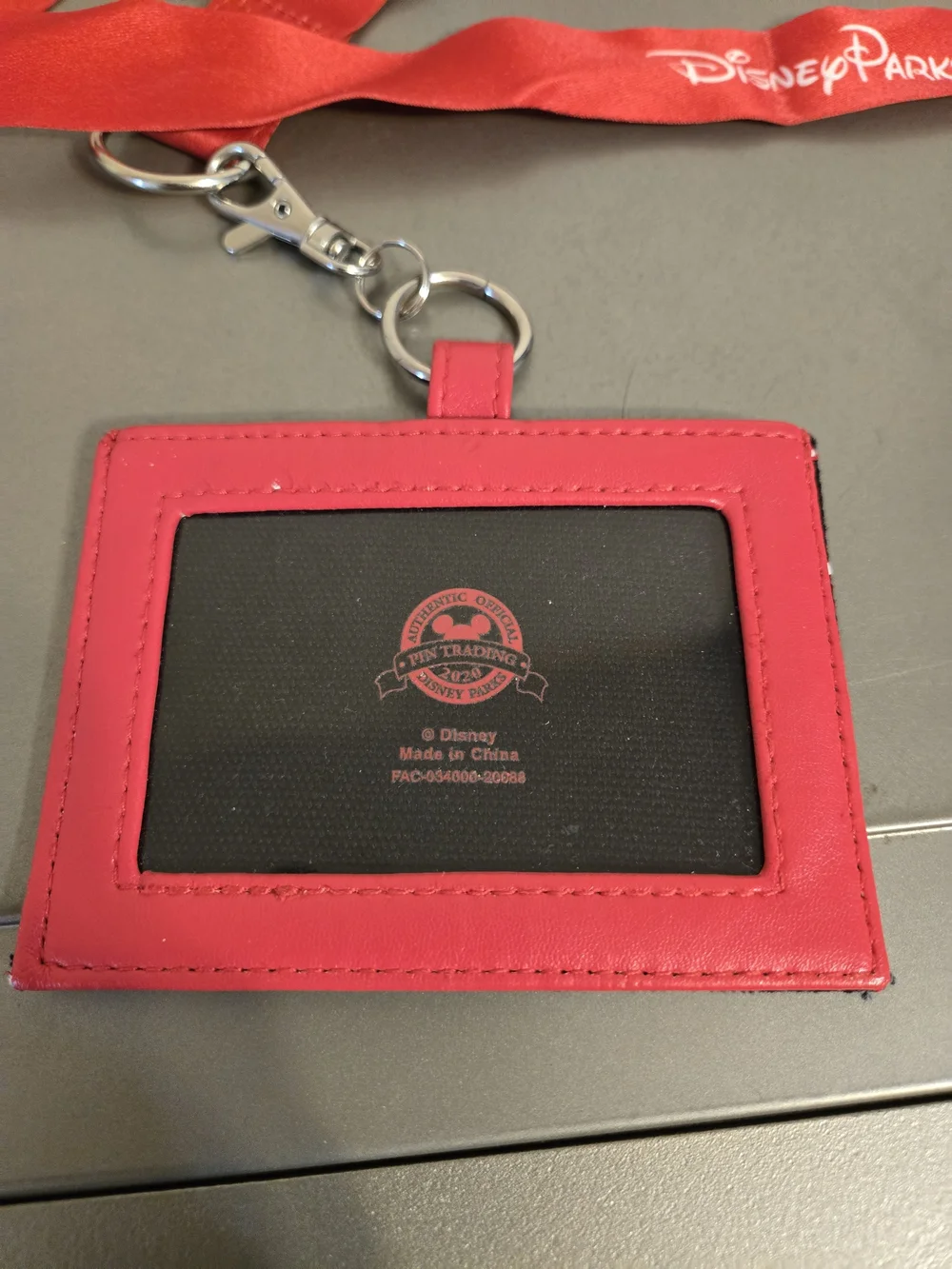 Disney Parks Minnie Mouse Lanyard Set